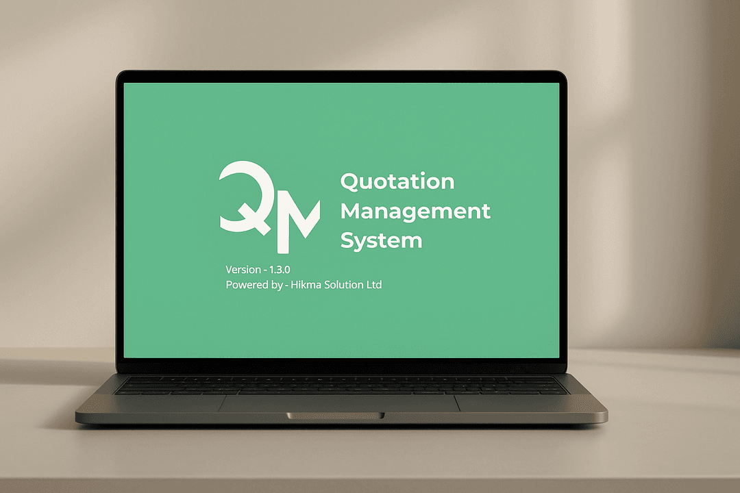 Quotation management system Screenshot 1