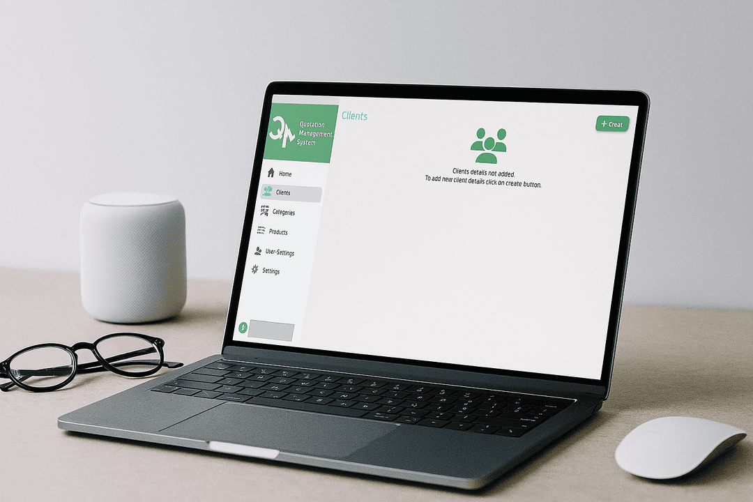 Quotation management system Screenshot 3
