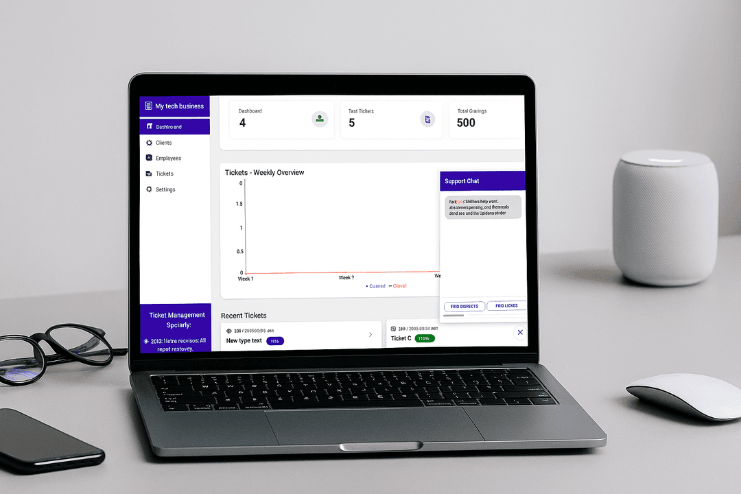 Ticket management system Screenshot 2