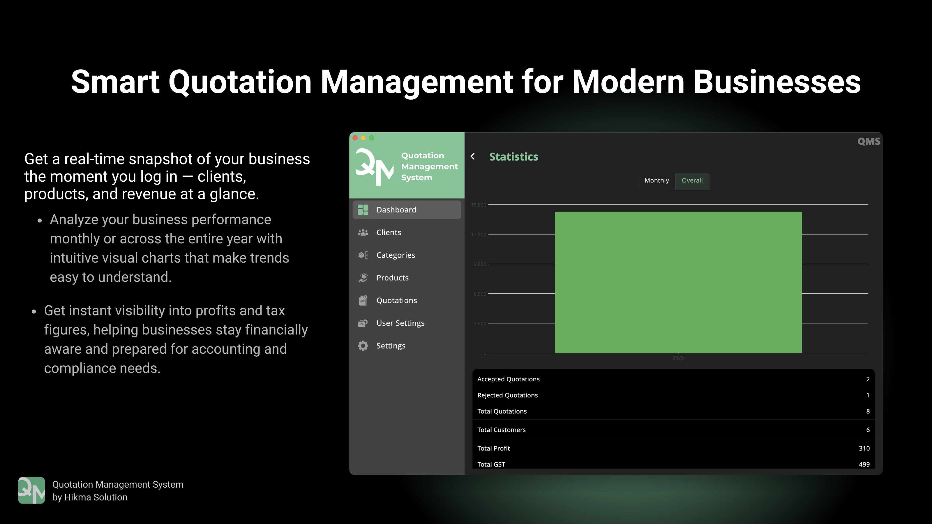 Quotation Management System - Screenshot 3